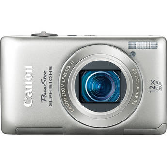 Canon PowerShot ELPH 510 HS Digital Camera (Silver)