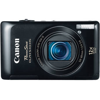 Canon PowerShot ELPH 510 HS Digital Camera (Black)