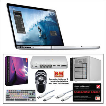B&H Photo Mac Pro Workstation 17" MacBook Pro / Adobe Creative Suite 5.5 Production Premium / Blackmagic Design UltraStudio 3D Turnkey Editing System
