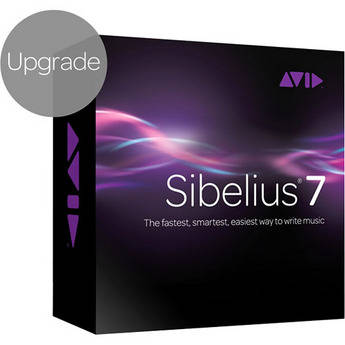 Sibelius Sibelius 7 - Music Notation Software (Upgrade)