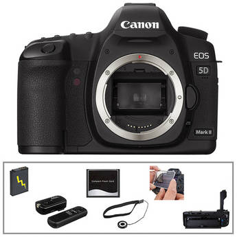 Canon EOS 5D Mark II Digital Camera (Body Only) with Basic Accessory Kit