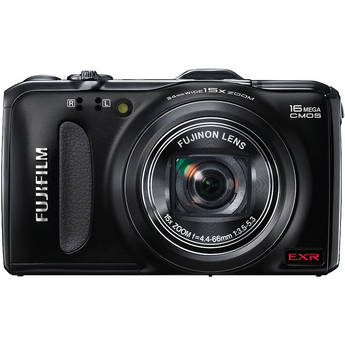 Fujifilm FinePix F600EXR Digital Camera (Black)