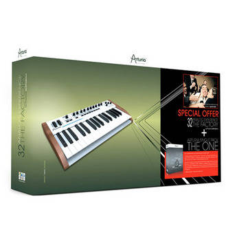 Arturia Analog Experience THE FACTORY + The ONE - Software and Keyboard Bundle