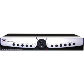 Night Owl Apollo 4-Channel H.264 DVR With D1 Recording (No Hard Drive)