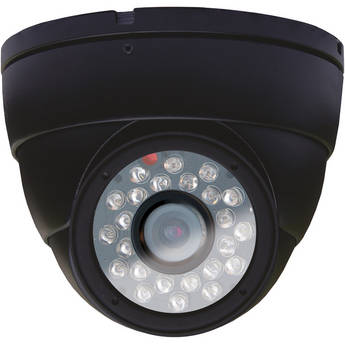 Night Owl CCD Indoor Dome Camera with Audio (Black)