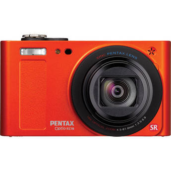 Pentax Optio RZ 18 Digital Camera (Orange)