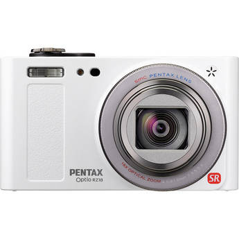 Pentax Optio RZ 18 Digital Camera (White)
