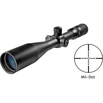 BARSKA 40x50 Benchmark Riflescope (Black Matte)