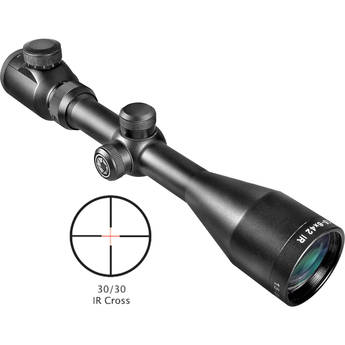 BARSKA 1.5-6x42 Huntmaster Pro Riflescope (Black Matte)