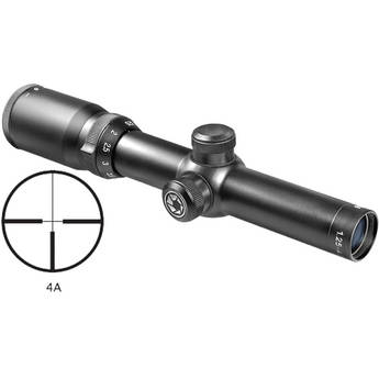 BARSKA 1.25-4.5x26 Euro-30 Riflescope (Black Matte)