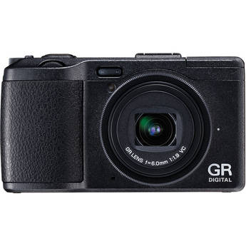 Ricoh GR DIGITAL IV Digital Camera (Black)
