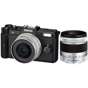 Pentax Q Digital Camera Dual Lens Kit (Black)