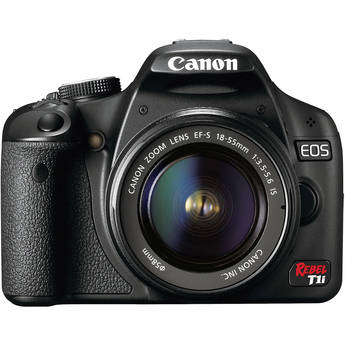Canon EOS Rebel T1i Digital SLR Kit w/EF-S 18-55mm Lens Deluxe Accessory Kit