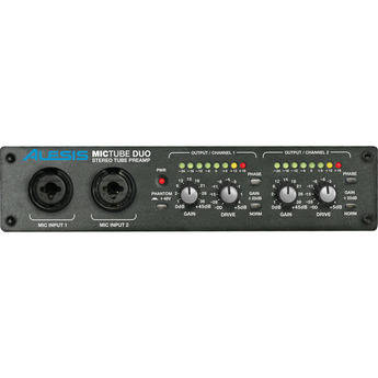 Alesis MicTube Duo - Tube Based Microphone Preamplifier