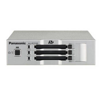 Panasonic AJ-PCD30PJ Three-Slot P2 Drive with USB 3.0 Interface
