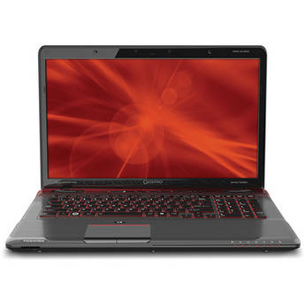 Toshiba Qosmio X775-3DV80 3D-Ready 17.3" Notebook Computer (Red Horizon)