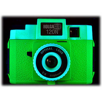 Holga Holga Glo 120N Plastic Medium Format Camera (Neon Green)
