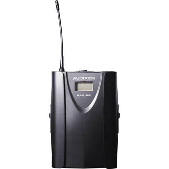 Audix RAD360 Wireless Bodypack Microphone System (No Mic)