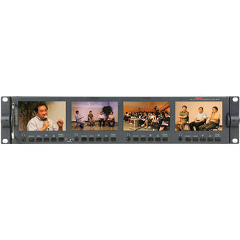 Datavideo HD & SD 4.3" TFT LCD Monitor Bank (4 Displays)