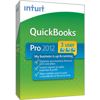 Intuit QuickBooks Pro 2012 (3-User)