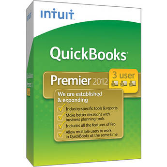 Intuit QuickBooks Premier 2012 (3-User)