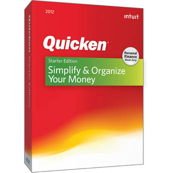 Intuit Quicken Starter Edition 2012 Software
