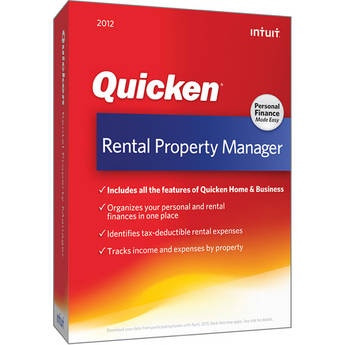 Intuit Quicken Rental Property Manager 2012 Software