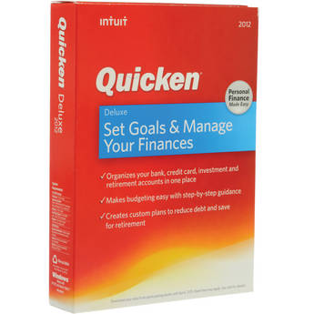 Intuit Quicken Deluxe 2012 Software