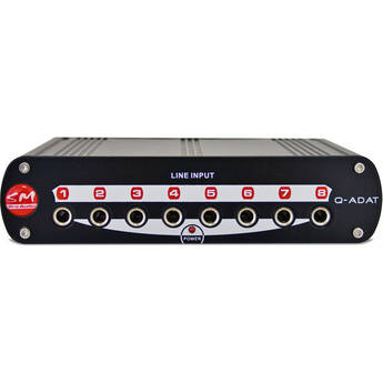 SM Pro Audio Q-ADAT 8-Channel Analog to ADAT Converter