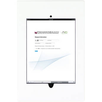 Premier Mounts IPM-730 iPad Mounting Frame (White)