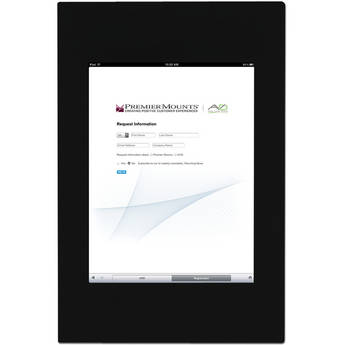 Premier Mounts IPM-700 iPad Mounting Frame (Black)