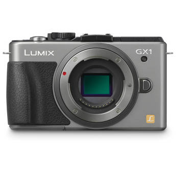 Panasonic LUMIX DMC-GX1 Mirrorless Micro Four Thirds Digital Camera Body (Silver)