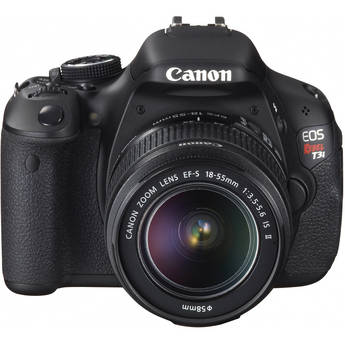 Canon EOS Rebel T3i Digital Camera with 18-55mm Lens Deluxe Accessory Kit