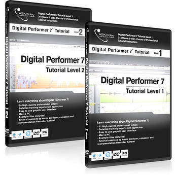 ASK Video Tutorial DVD: Digital Performer 7 Tutorial Bundle