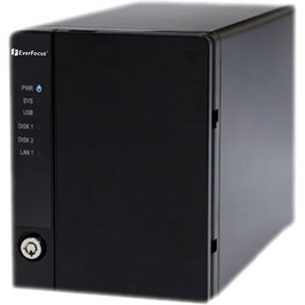 EverFocus NVR-216 16-Channel Mini Network Video Recorder (4 TB)