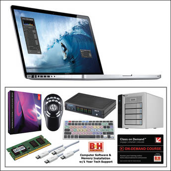 B&H Photo Mac Pro Workstation 17" MacBook Pro / Adobe Creative Suite 5.5 Production Premium / AJA Io XT Turnkey Editing System