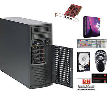 B&H Photo PC Pro Workstation SuperMicro / Adobe Creative Suite 5.5 Production Premium Pro-Level Turnkey Production System