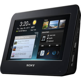 Sony Dash Information Alarm Clock (Black)