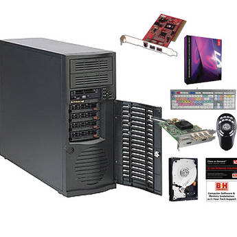B&H Photo PC Pro Workstation SuperMicro / Adobe Creative Suite 5.5 Production Premium / Blackmagic Design DeckLink HD Extreme 3D Turnkey Production System