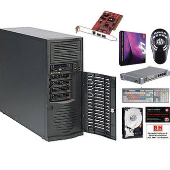B&H Photo PC Pro Workstation SuperMicro / Adobe Creative Suite 5.5 Production Premium / Matrox MXO2 MAX Turnkey Production System