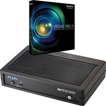 Sony Vegas Pro 11 Slip Sleeve Package with AJA Io Express Desktop I/O Interface Kit