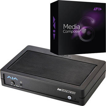 Avid Media Composer 6 with AJA Io Express Desktop I/O Interface Kit