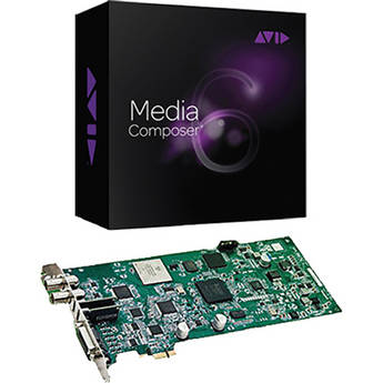 Avid Media Composer 6 with Matrox Mojito MAX I/O Card Kit