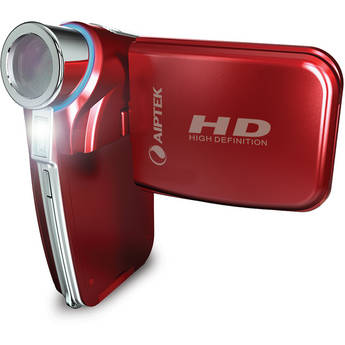 Aiptek A-HD 720p HD Digital Camcorder (Red)