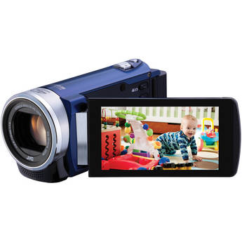 JVC GZ-E200 Full HD Everio Camcorder (Blue)