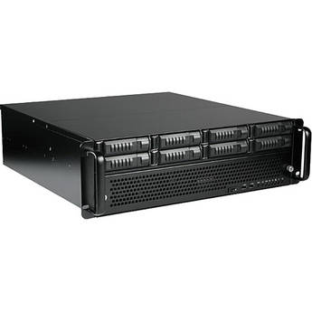 iStarUSA 3U EATX Storage Server Rackmount Chassis with Single 500 W 80 Plus PSU