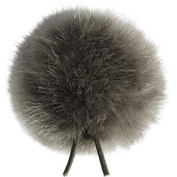 Bubblebee Industries Windbubble Miniature Imitation Fur Windscreen (Grey)