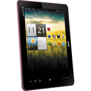 Acer 8GB Iconia Tab A Series 10.1" A200-10r08u Tablet (Metallic Red)