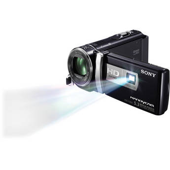 Sony HDR-PJ200 High Definition Handycam Camcorder with Projector (Black)