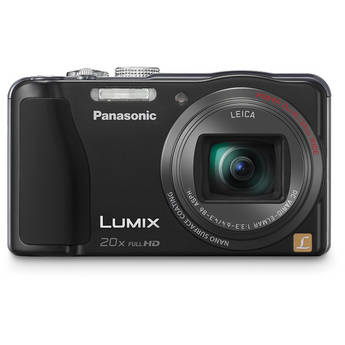 Panasonic Lumix DMC-ZS20 Digital Camera (Black)